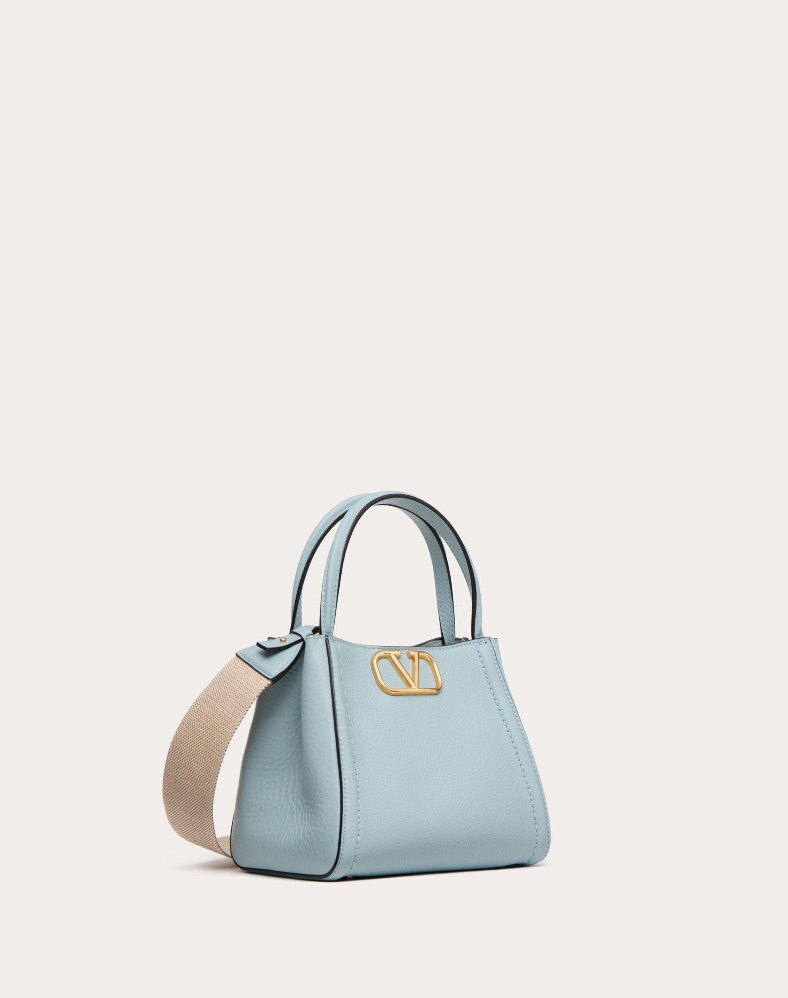 Valentino Garavani Alltime Small Handbag In Grainy Calfskin Product Image