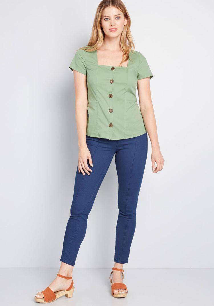 Cottage Curation Square Neck Top Product Image