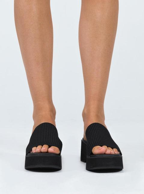 Therapy Nawty Sandals Black Product Image