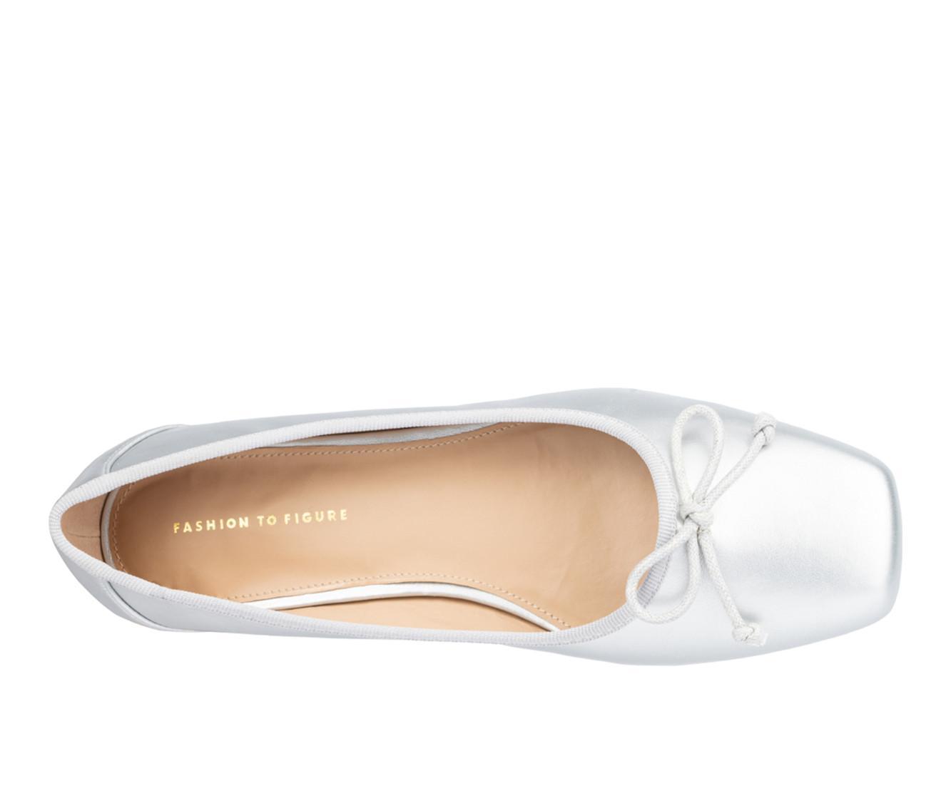Women's Fashion to Figure Fawn Ballet Wide Width Flats Product Image