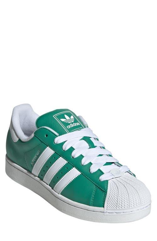 adidas Gender Inclusive Superstar II Sneaker in Black/white at Nordstrom, Size 11 Women's Product Image