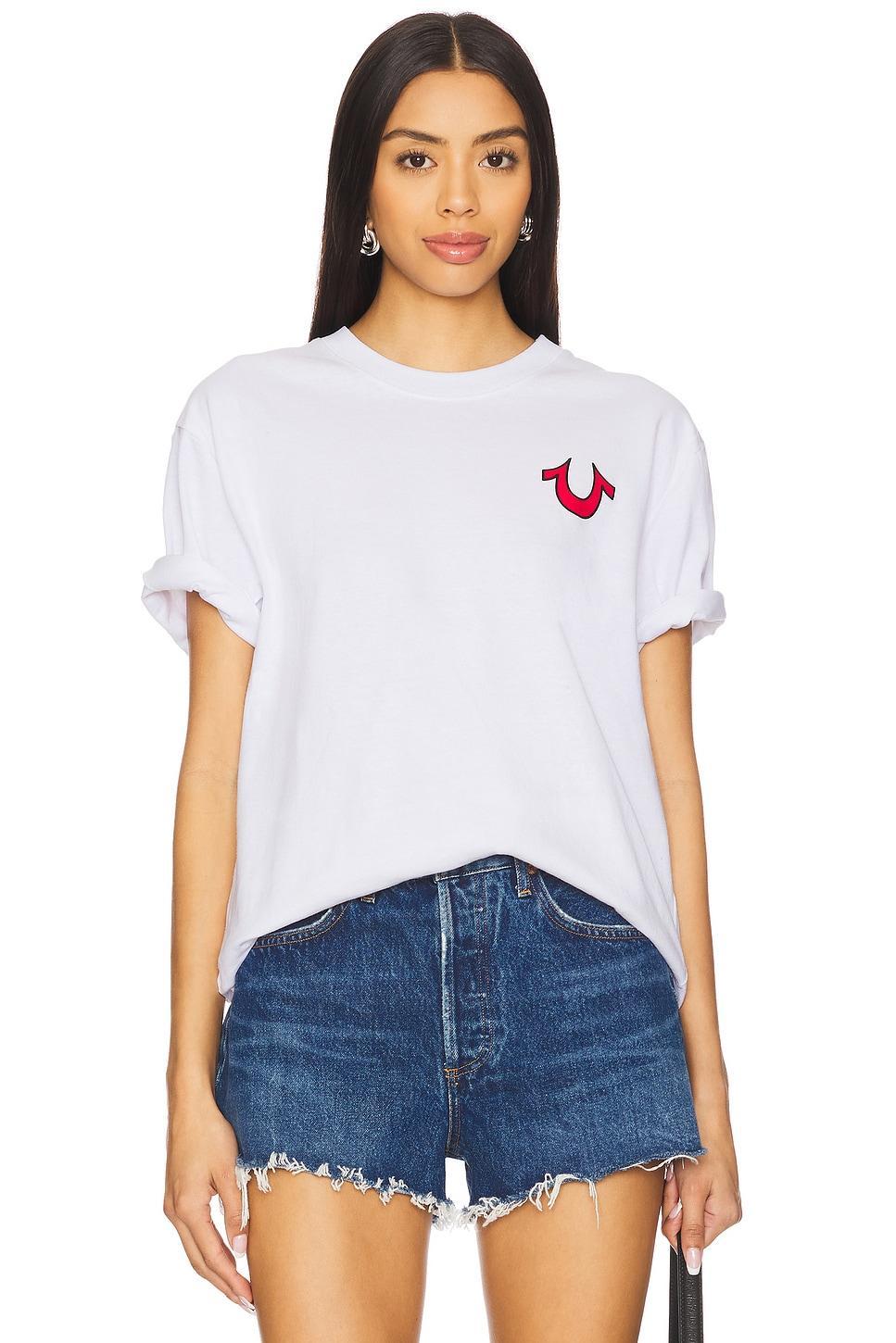 Short Sleeve Applique Blazing Tour Tee True Religion Product Image
