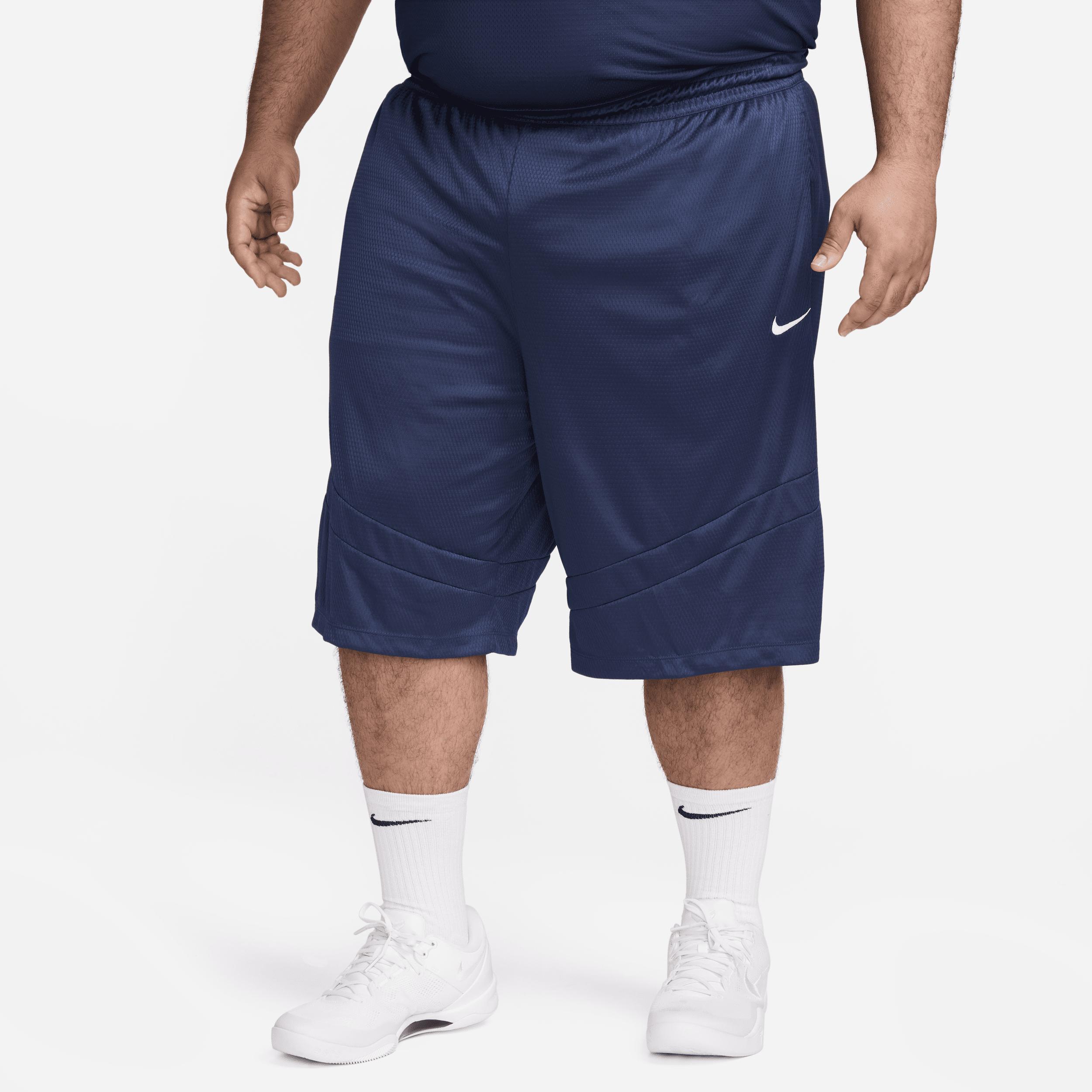 Men's Nike Dri-FIT Icon 11-in. Basketball Short, Size: XL, Black Navy Product Image