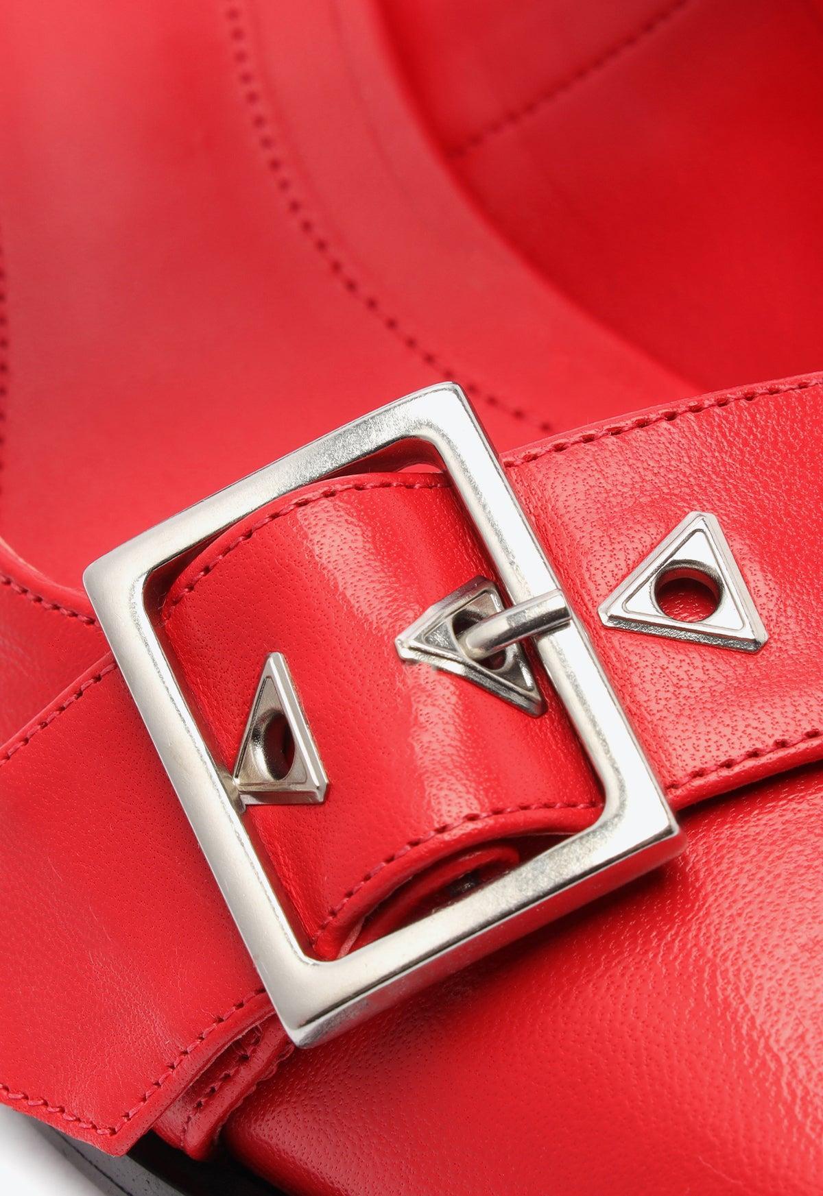Darla Sling Leather Flat Product Image