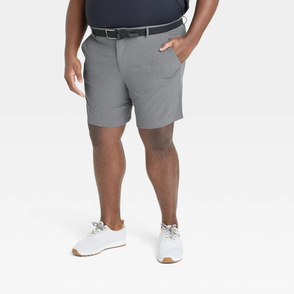 Mens Big Golf Shorts 8 - All In Motion Heathered 46 Product Image
