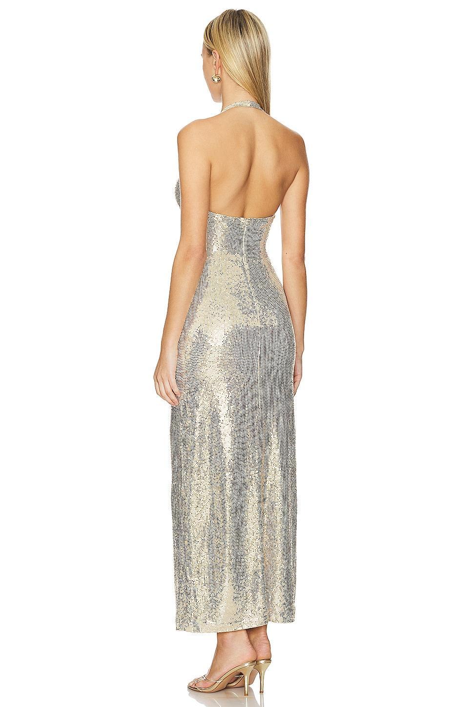 Allegra Halter Dress Auteur Product Image