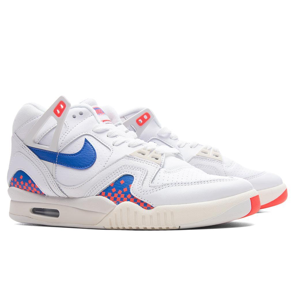 Air Tech Challenge 2 'Pixel Court' - White/Royal Blue/Laser Crimson Male Product Image