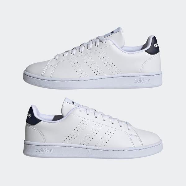 adidas Advantage Shoes Cloud White 11.5 Mens Product Image