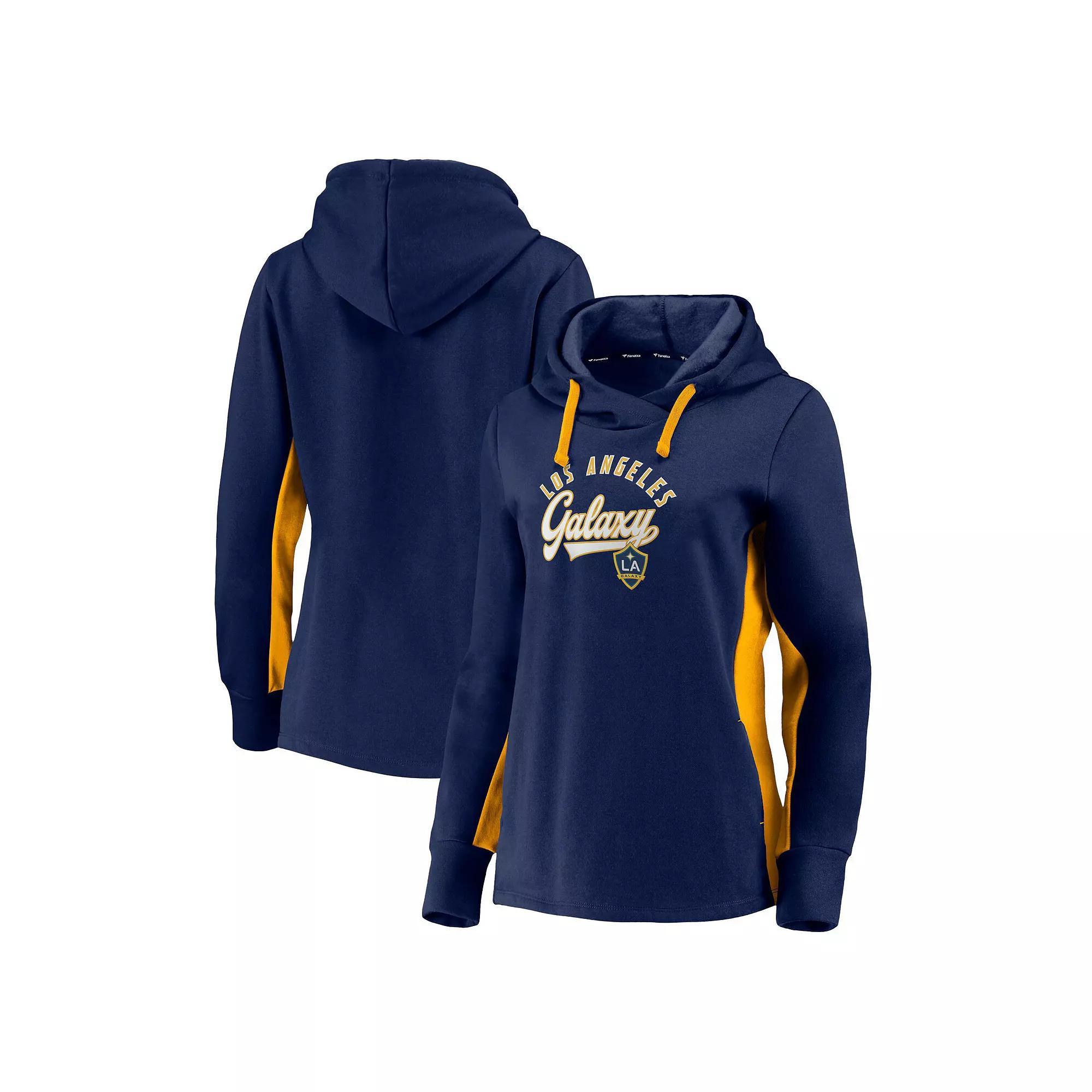 Womens Fanatics Branded LA Galaxy Pullover Hoodie Blue Product Image