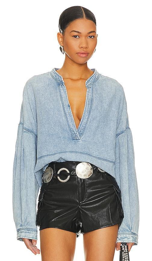 Free People Jude Denim Pullover Product Image