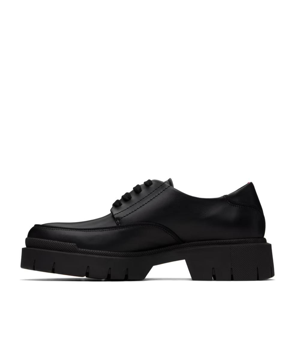 HUGO BOSS Chunky Sole Lace-up Casual Shoes In Black Product Image