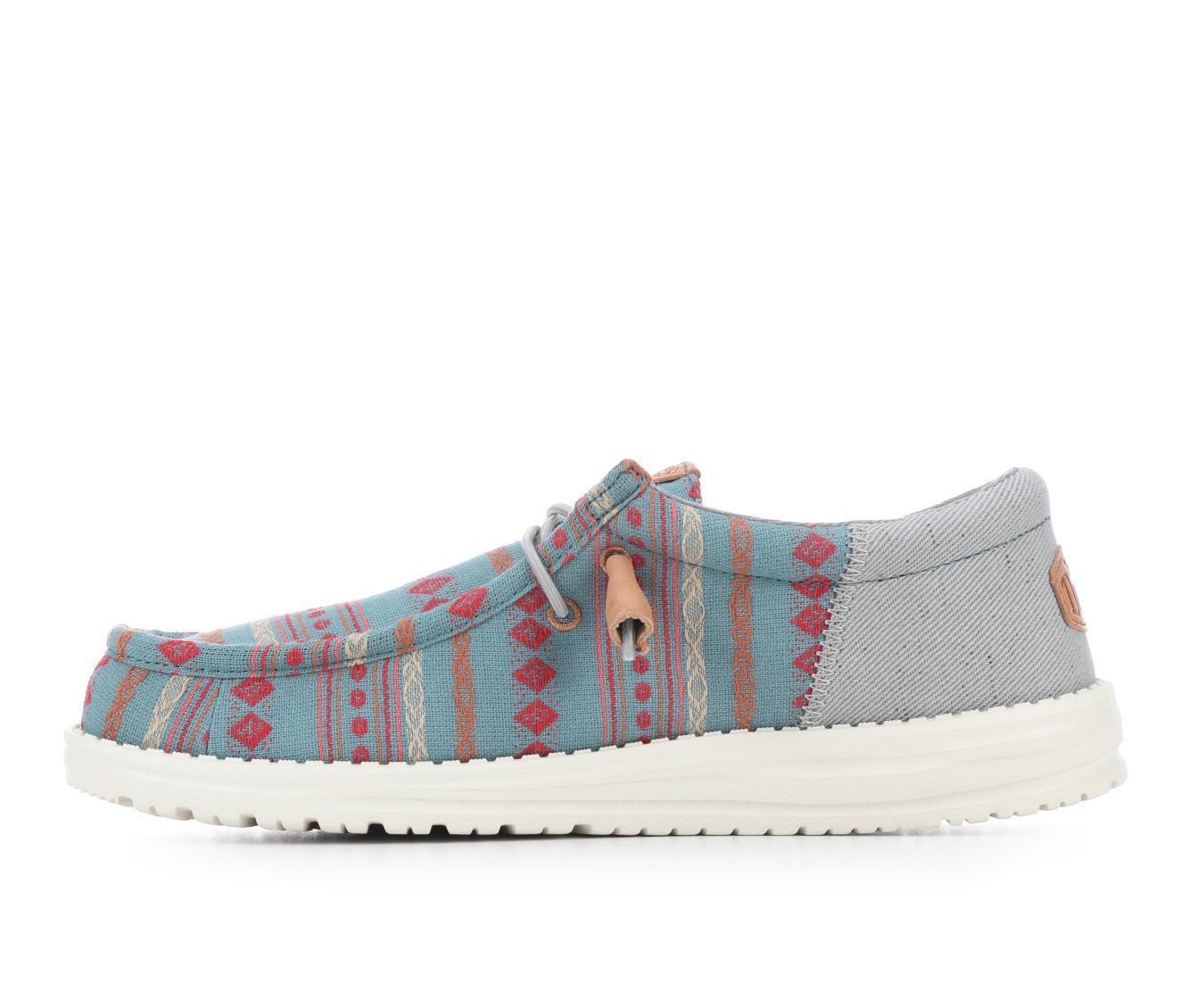Men's HEYDUDE Wally Funk Vintage Blanket Casual Shoes Product Image