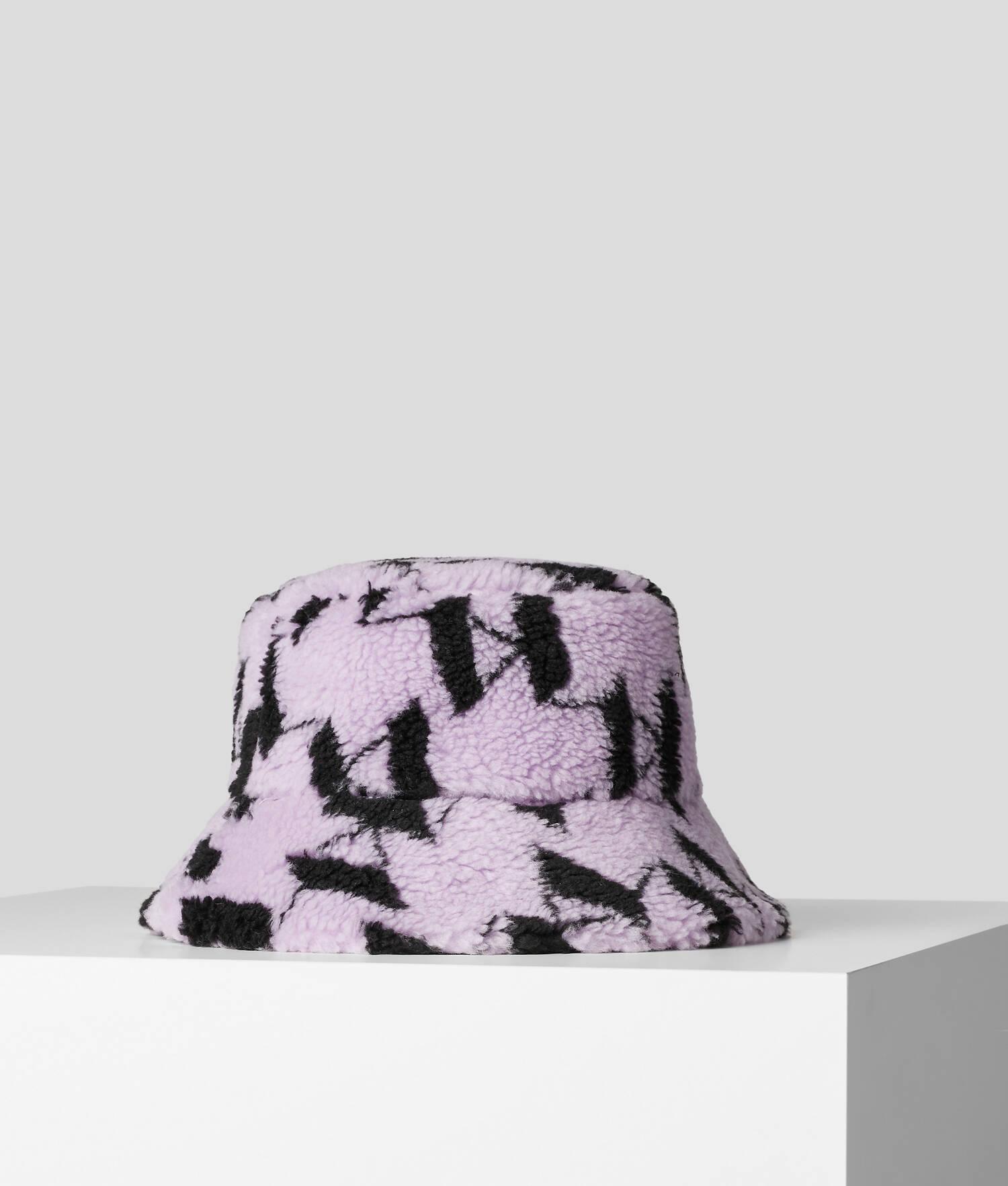 K/MONOGRAM SHEARLING BUCKET HAT Product Image