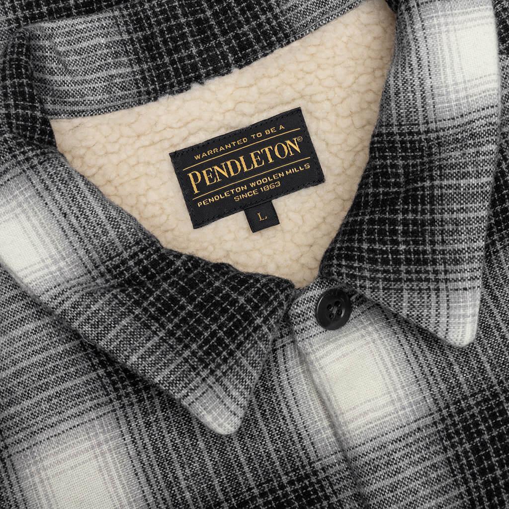 Check Boa SH WO L/S Shirt - Black Male Product Image