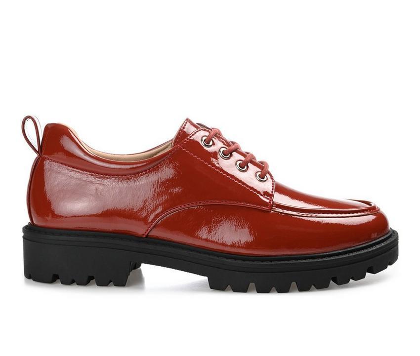 Women's Journee Collection Zina Lugged Oxfords Product Image