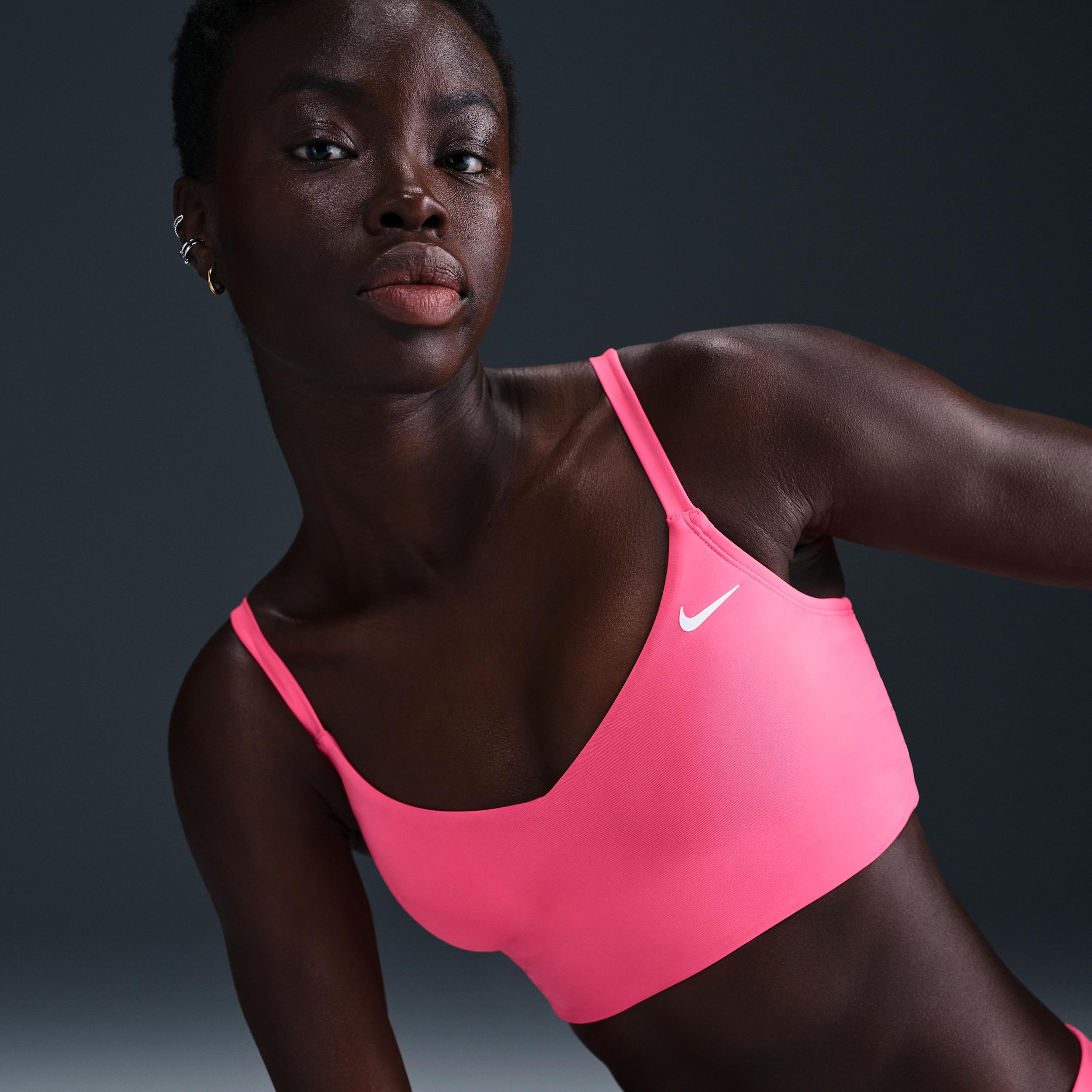 Nike Women's Swim Essential V-Neck Midkini Product Image