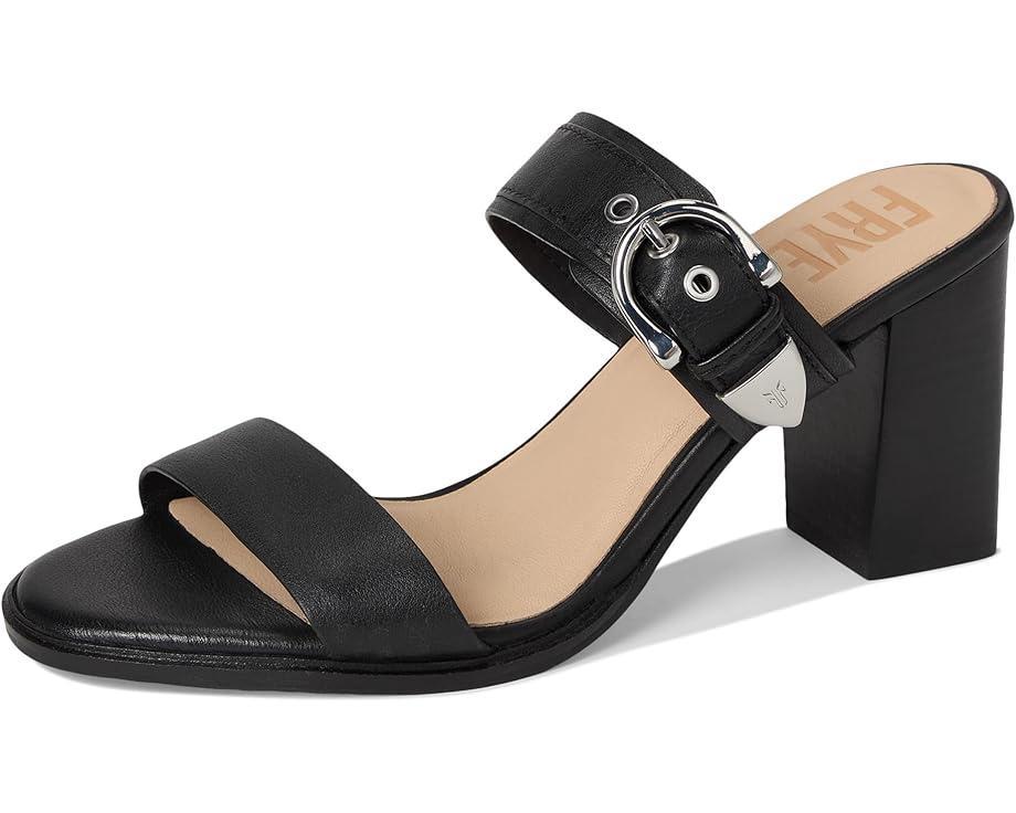 Kaden Stitched Block Heel Mule Sandals Product Image