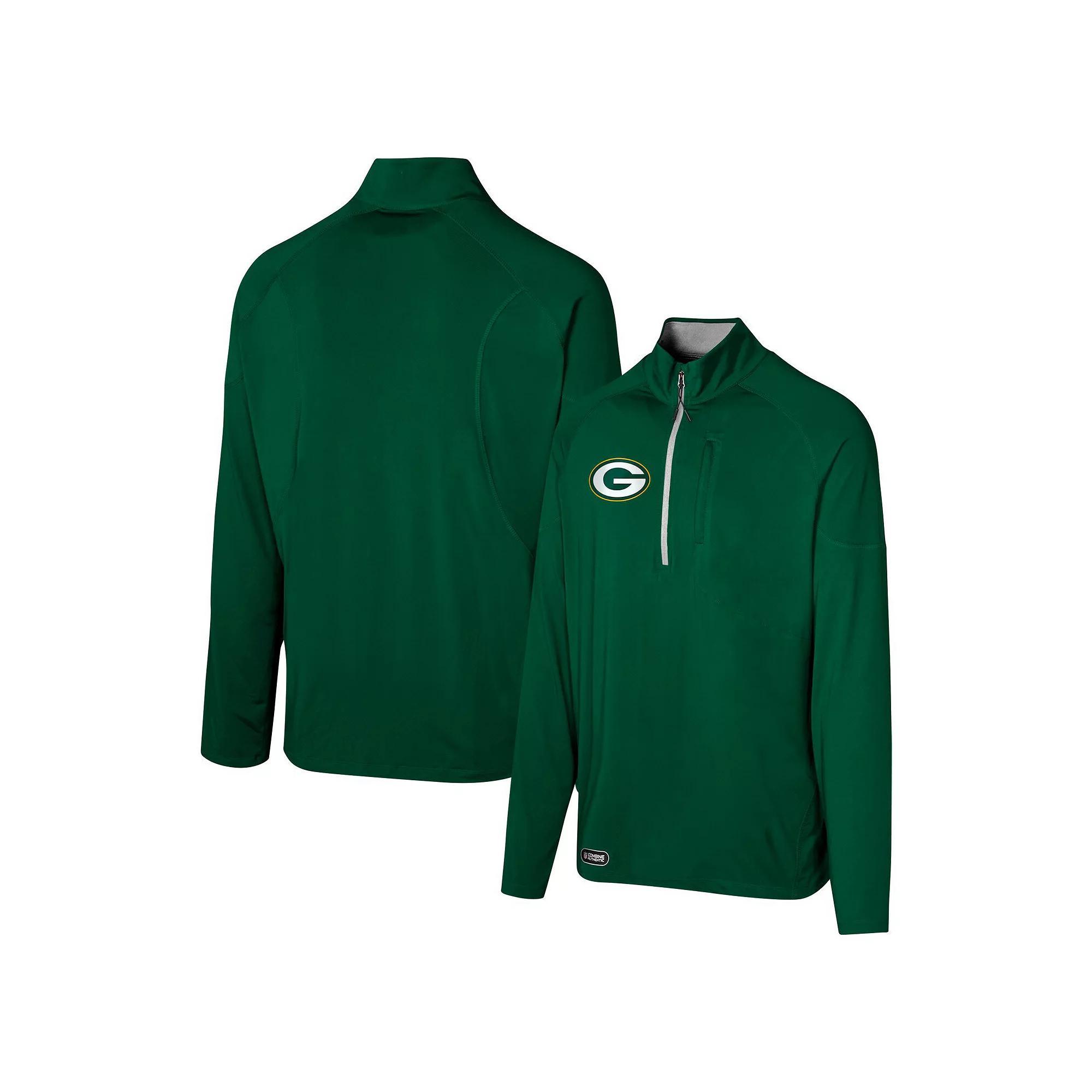Men's Red Tampa Bay Buccaneers Grind Iron Quarter-Zip Top, Size: Small Product Image