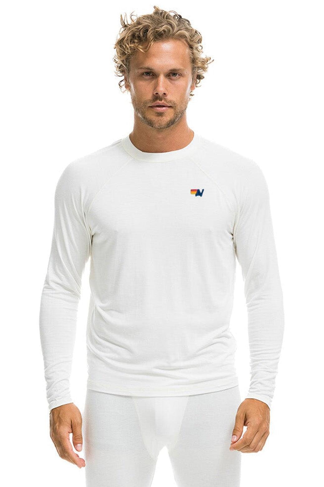 MICRO MODAL BASE LAYER TOP - VINTAGE WHITE Female Product Image