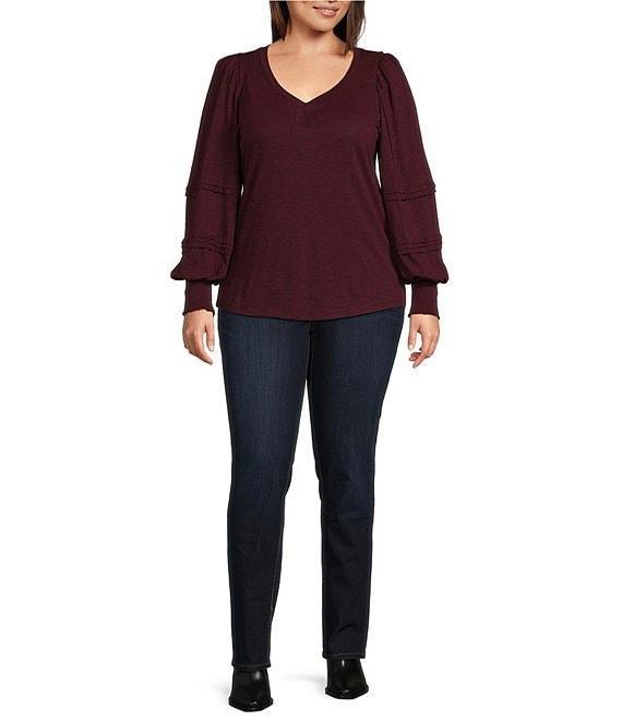 Code Bleu Plus Size Chelsea Straight Leg Jeans Product Image