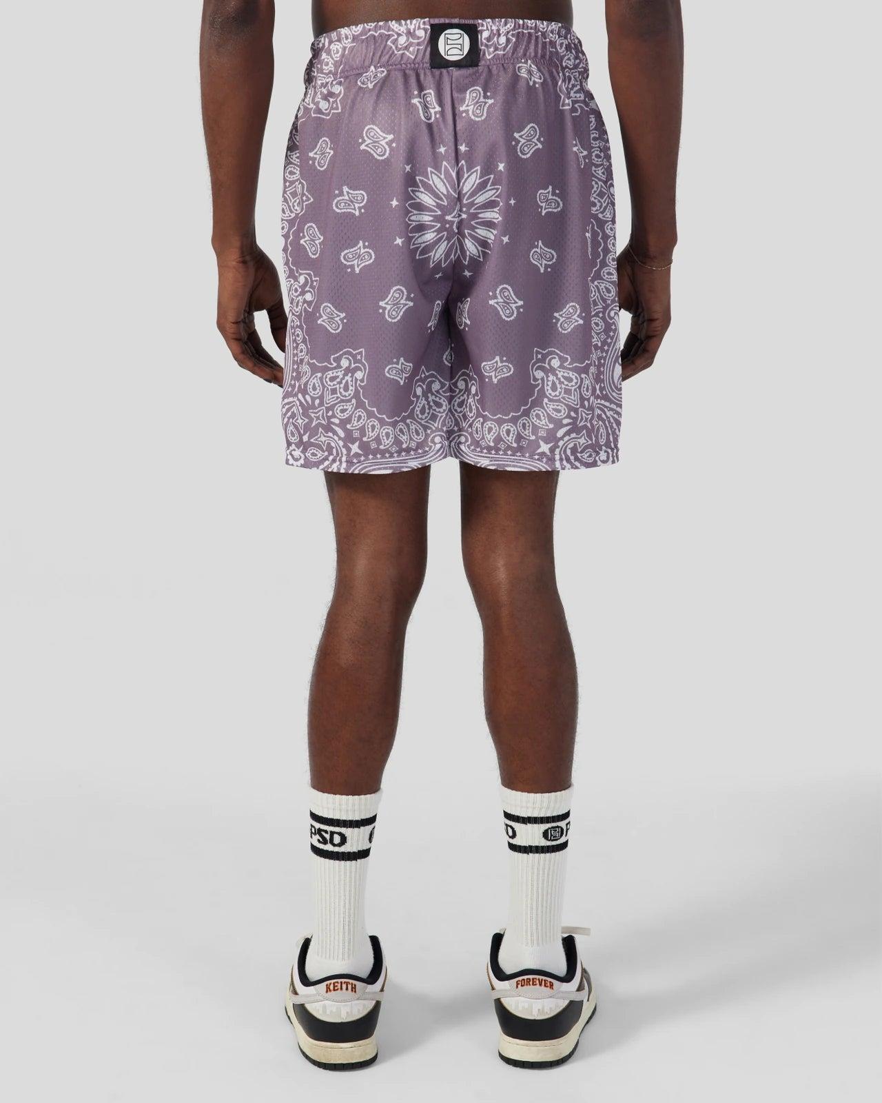 Mauve Bandana Active Short Male Product Image