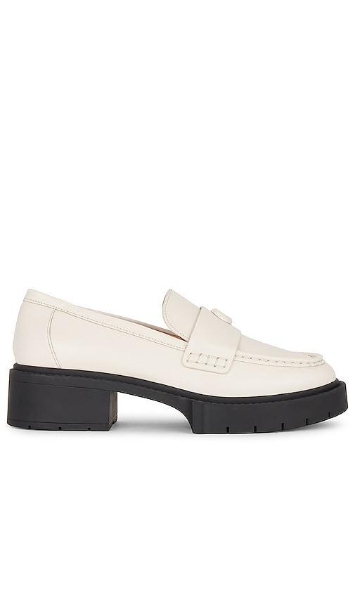 COACH Leah Leather Chunky Platform Loafers Product Image