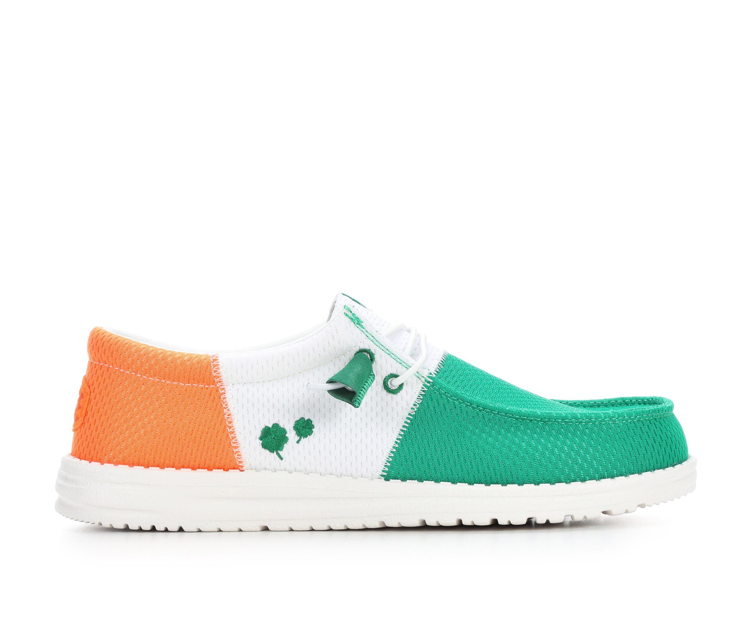 Men's HEYDUDE Wally Tri Irish Flag Casual Shoes Product Image