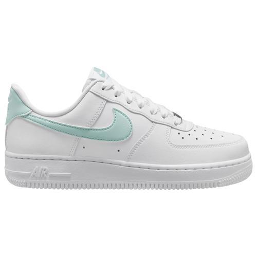 Nike Womens Nike Air Force 1 07 - Womens Basketball Shoes White/Jade Ice Product Image
