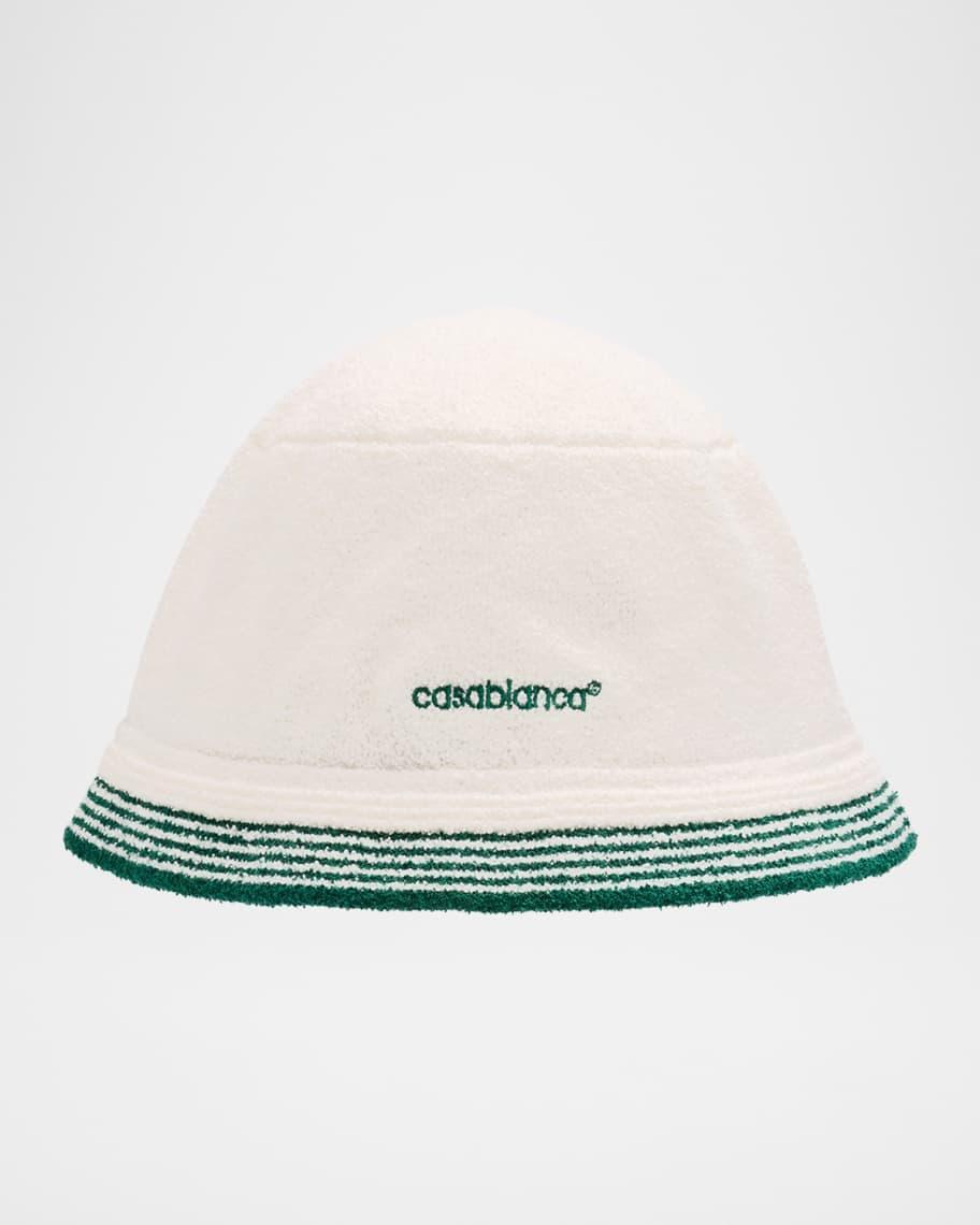 Mens Cotton Terry Logo Bucket Hat Product Image