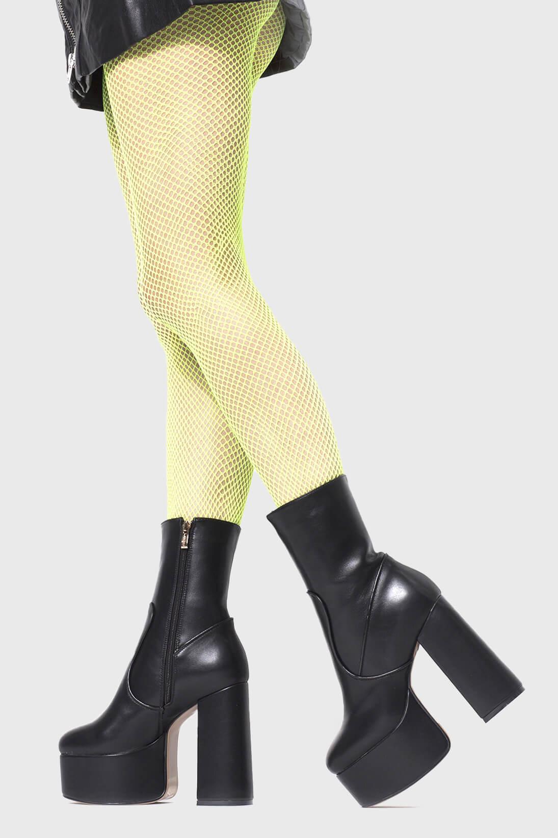 Adore You Platform Ankle Boots Product Image