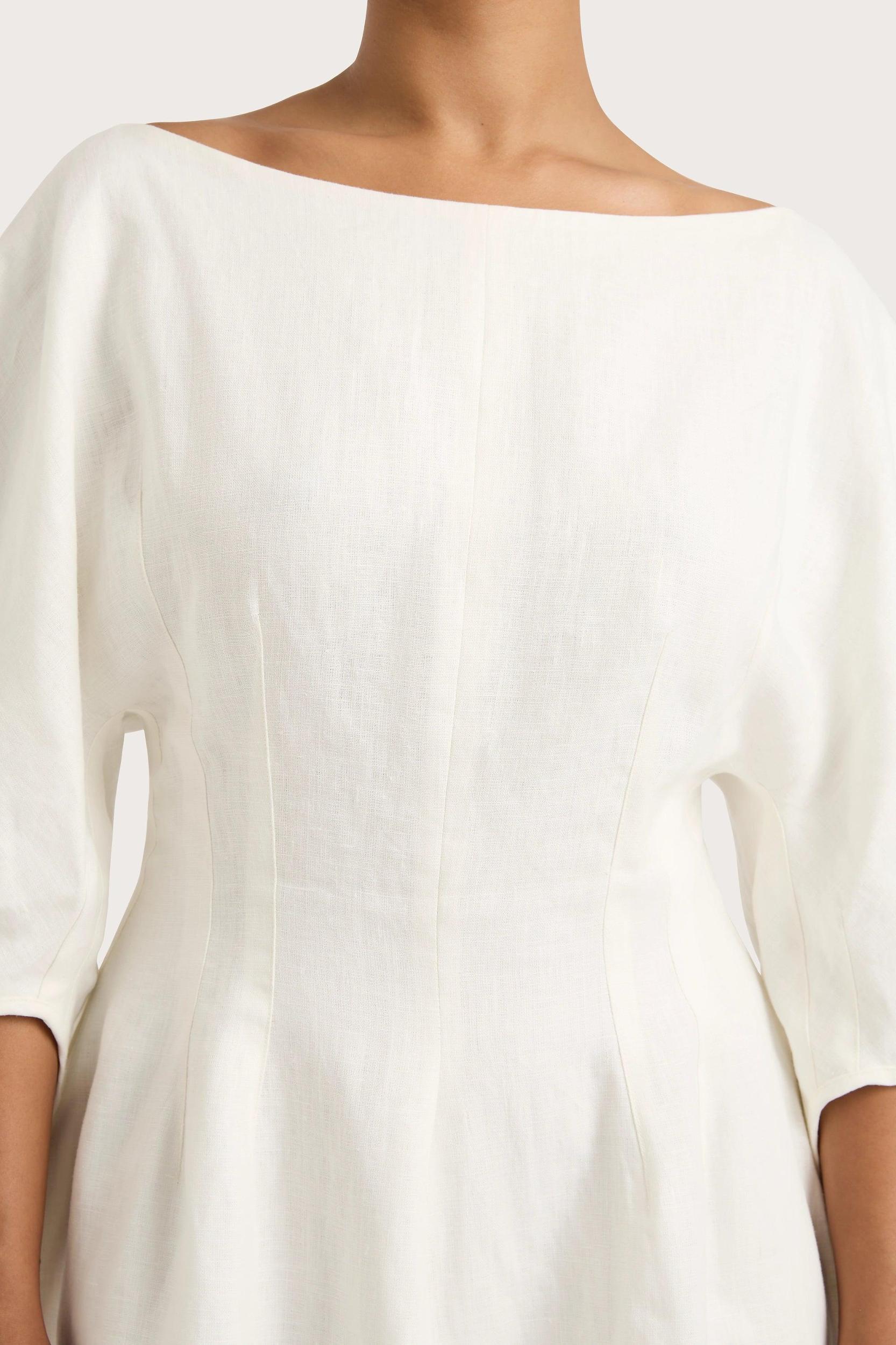 Lowen Mini Dress White Product Image