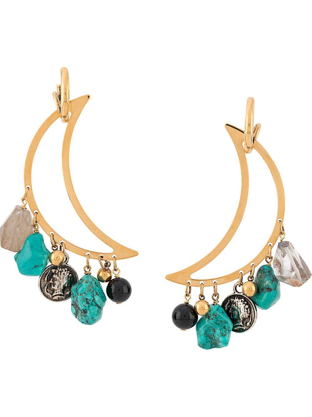 Luna pendant earrings Product Image