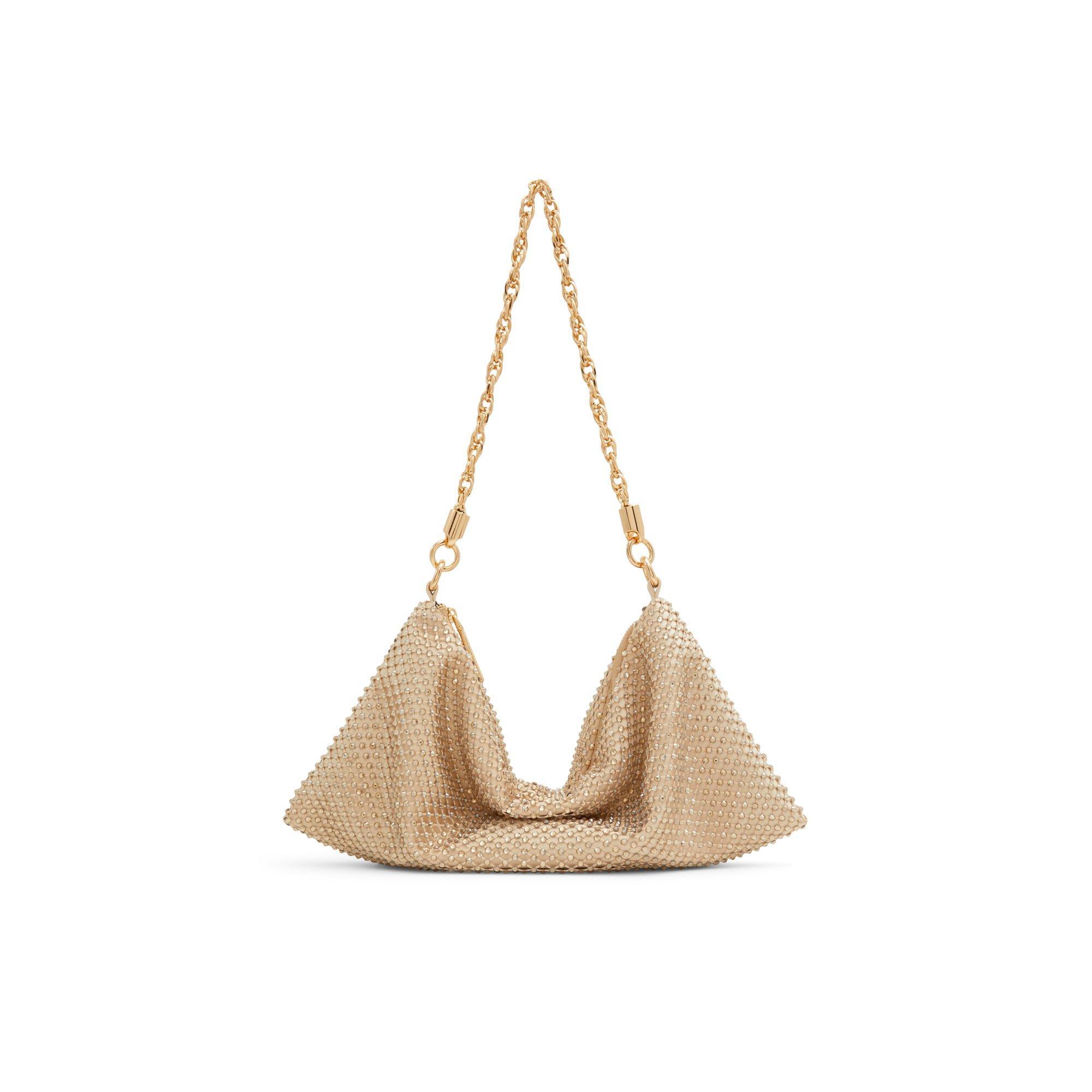 ALDO Darlingsidex - Women's Shoulder Bag Handbag - Gold Product Image