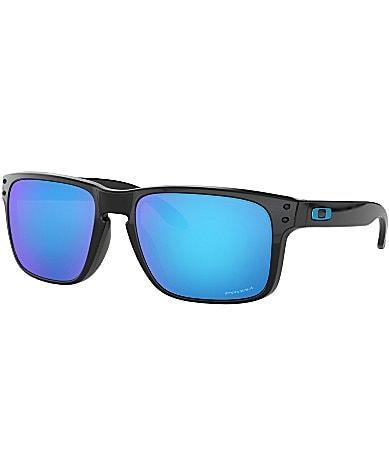 Oakley Mens OO9102 Holbrook 57mm Square Sunglasses - Matte Brown Tortoise/Prizm Black Product Image