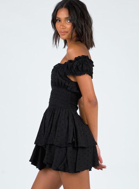 The Love Galore Romper Black Product Image