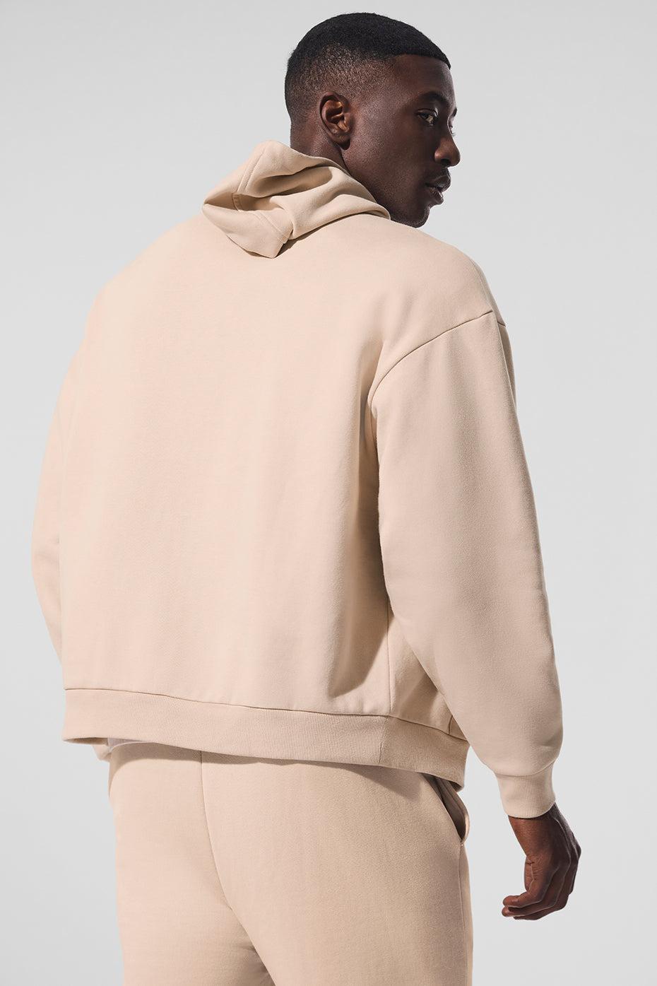 Accolade Full Zip Hoodie - Macadamia Product Image