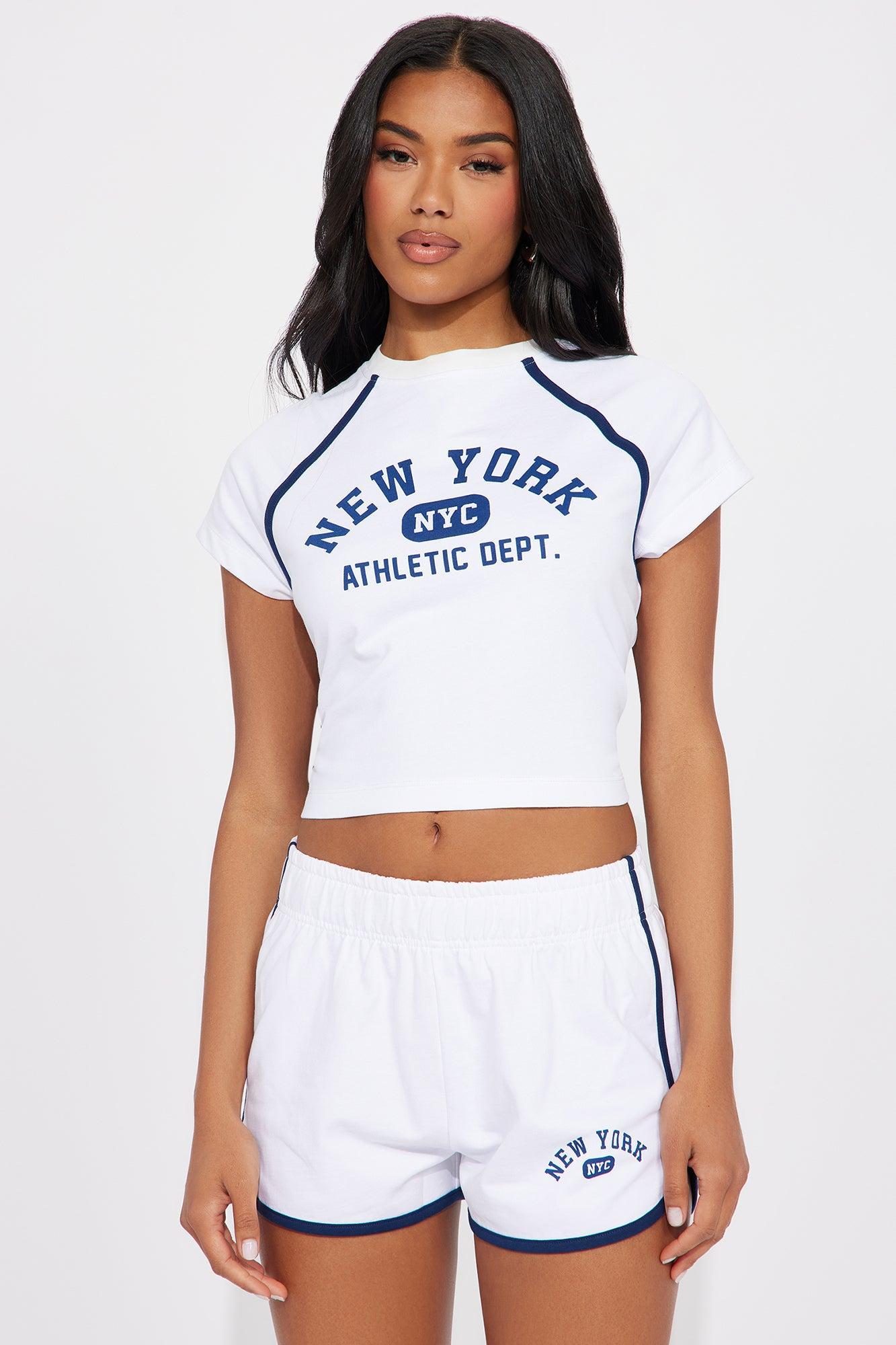 90's NYC Short Set - White Product Image