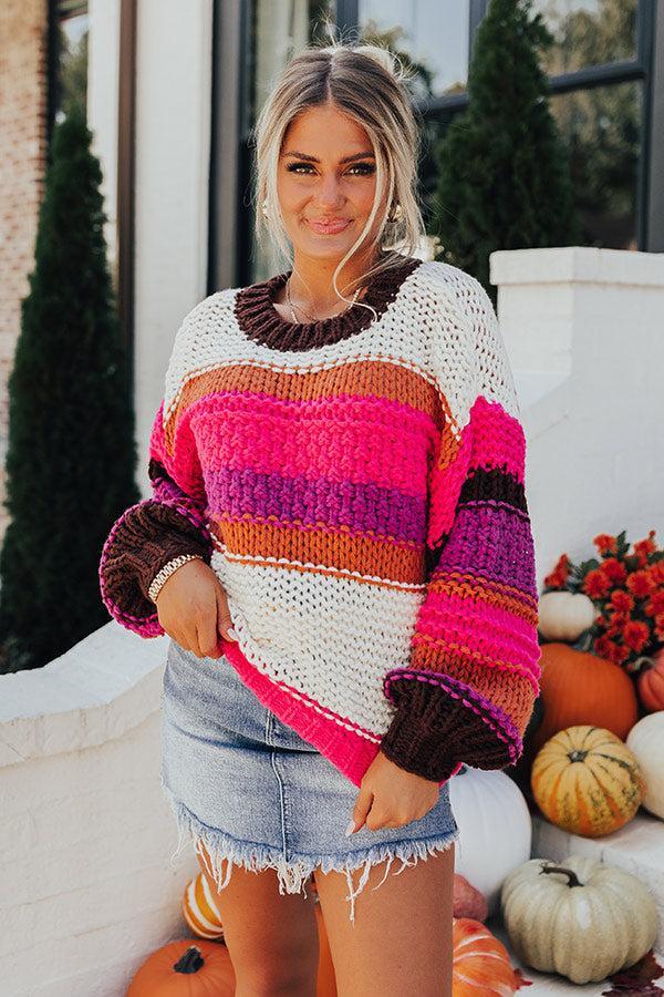 Lost In Your Eyes Knit Sweater Product Image