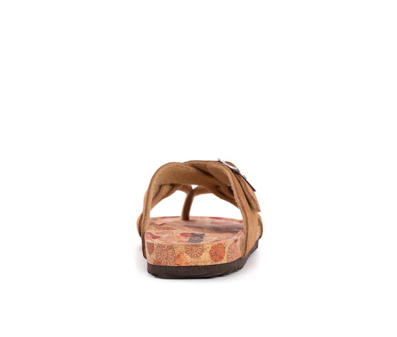 Women's MUK LUKS Tanner Terra Turf Footbed Sandals Product Image