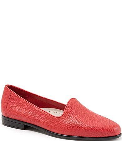 Trotters Liz Tumbled Very Soft Leather) Women's Slip on Shoes Product Image