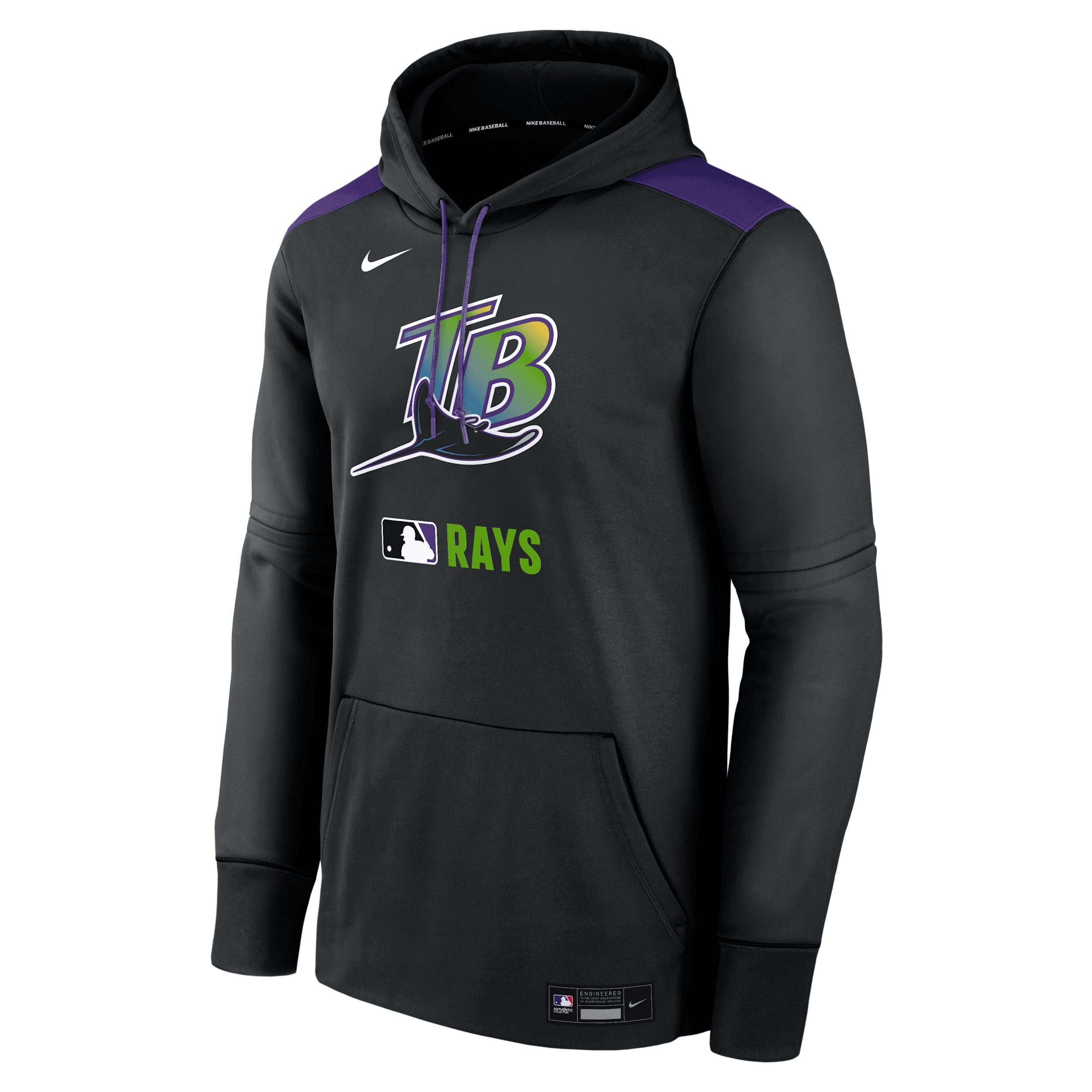 Baltimore Orioles Authentic Collection City Connect Men's Nike Therma MLB Pullover Hoodie Product Image