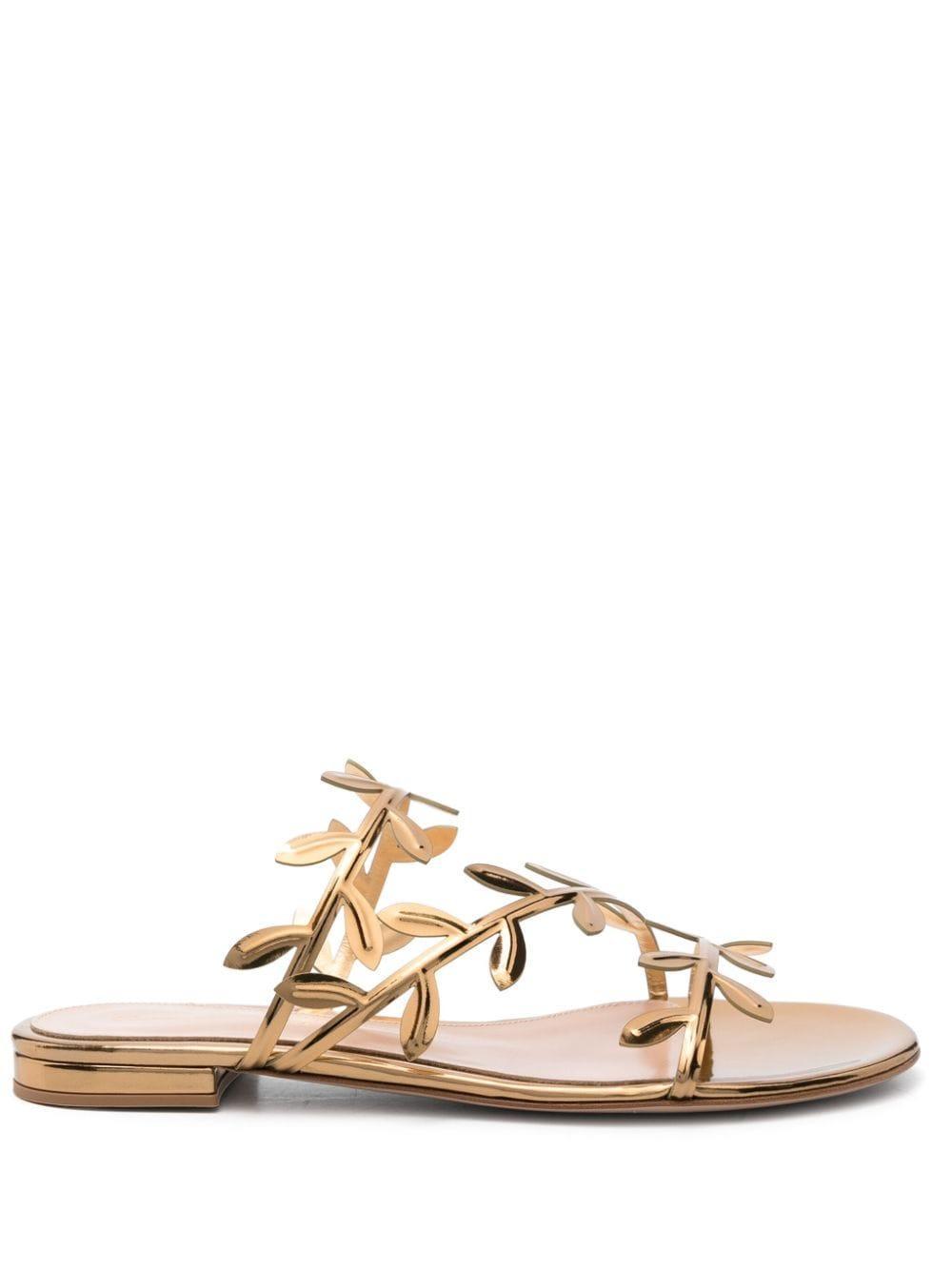 Flavia leather flat sandals Product Image