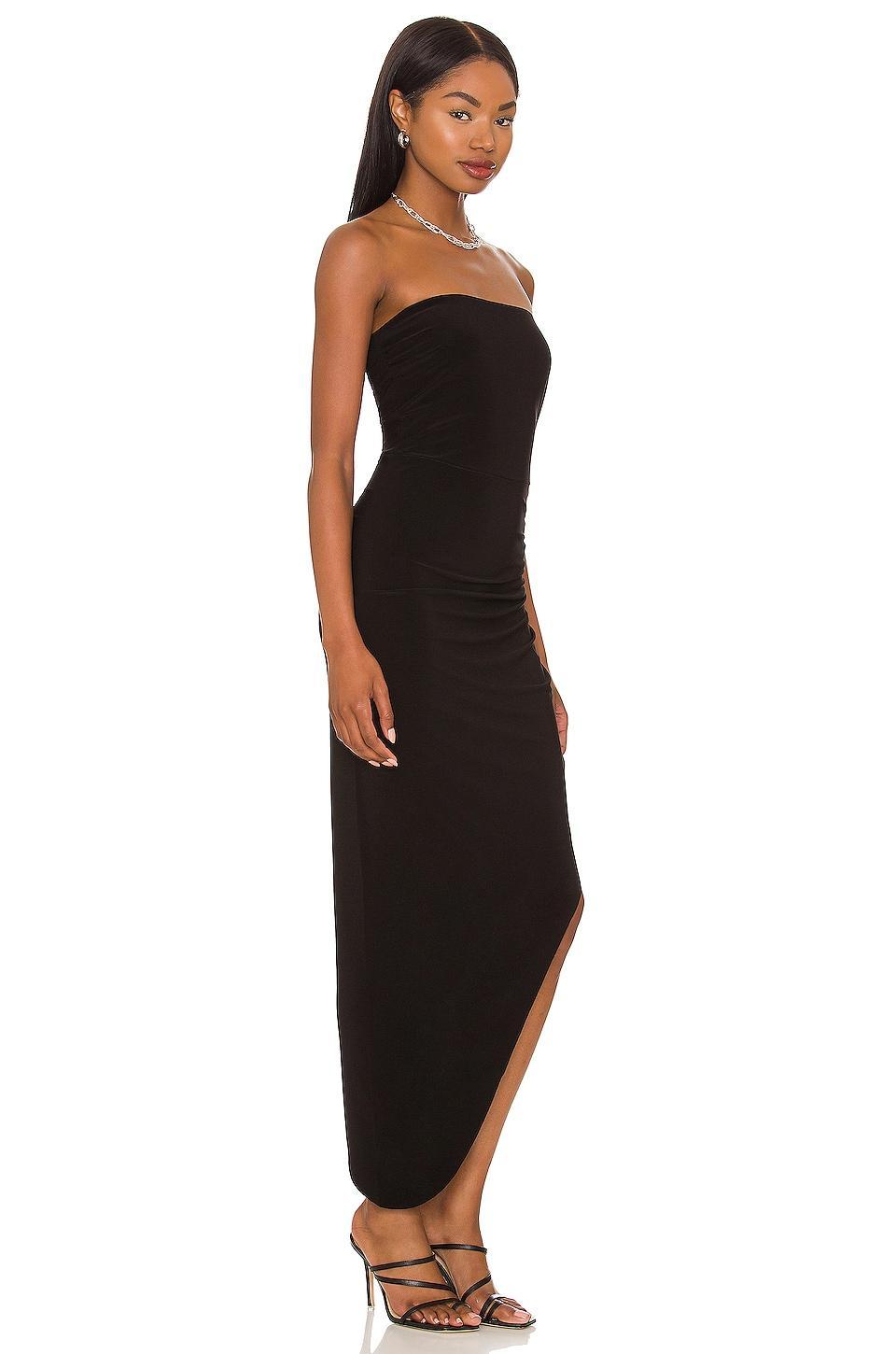 Strapless Side Drape Gown Norma Kamali Product Image