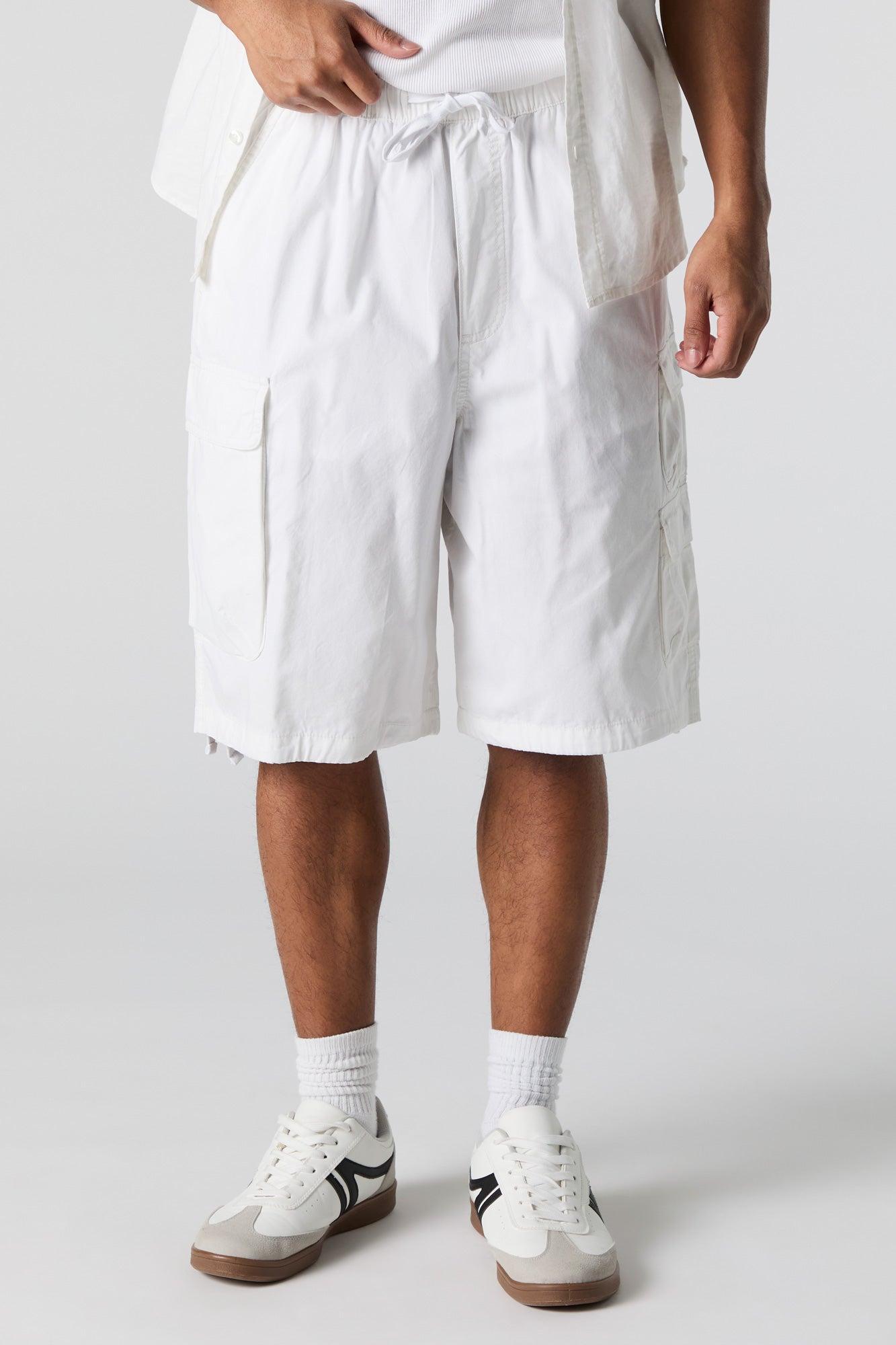 Poplin Longline Cargo Short Male Product Image