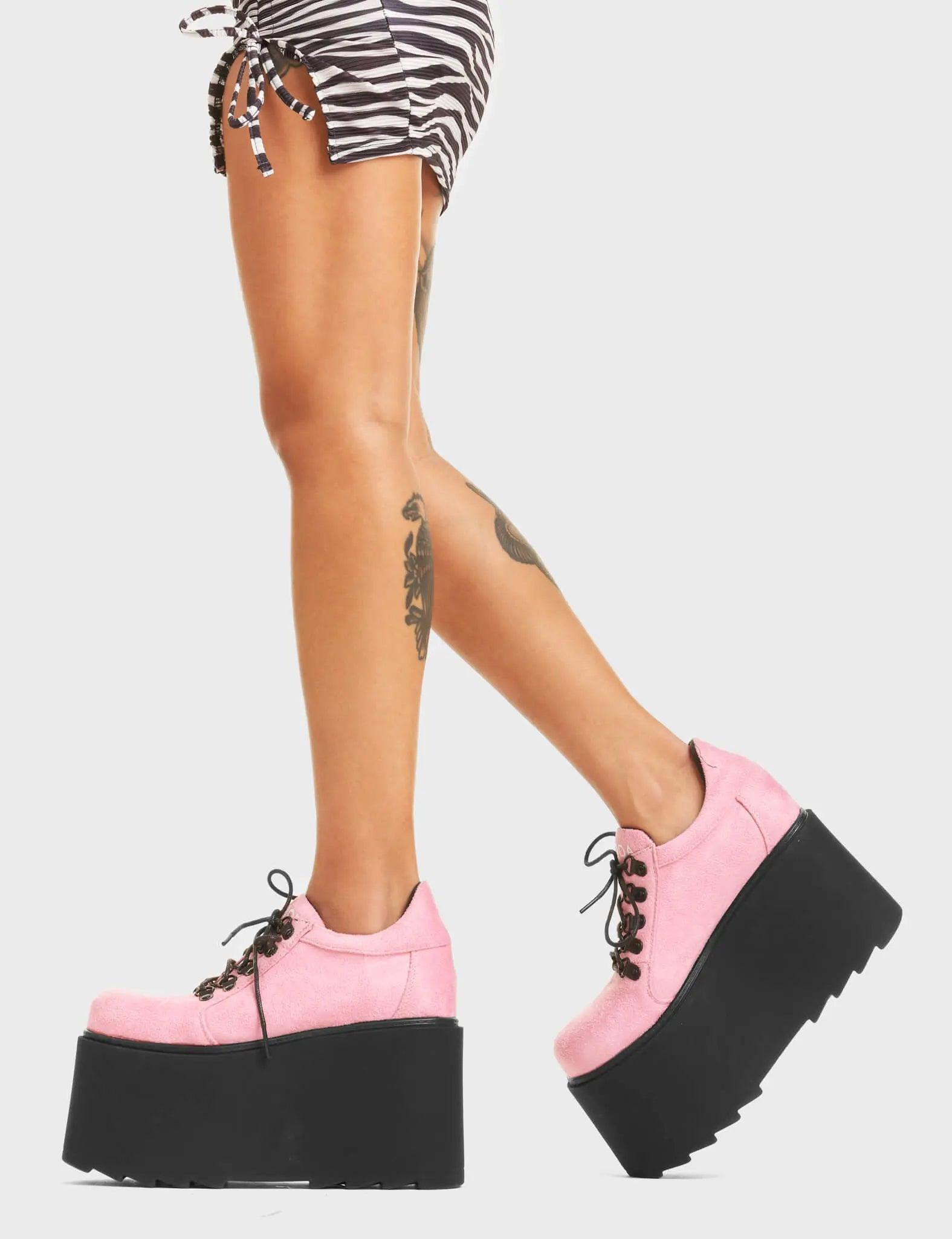 Touch The Sky Chunky Platform Sneakers Product Image