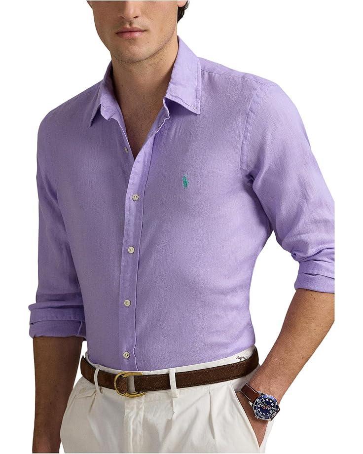 Short Sleeve Classic Fit Linen Shirt Product Image