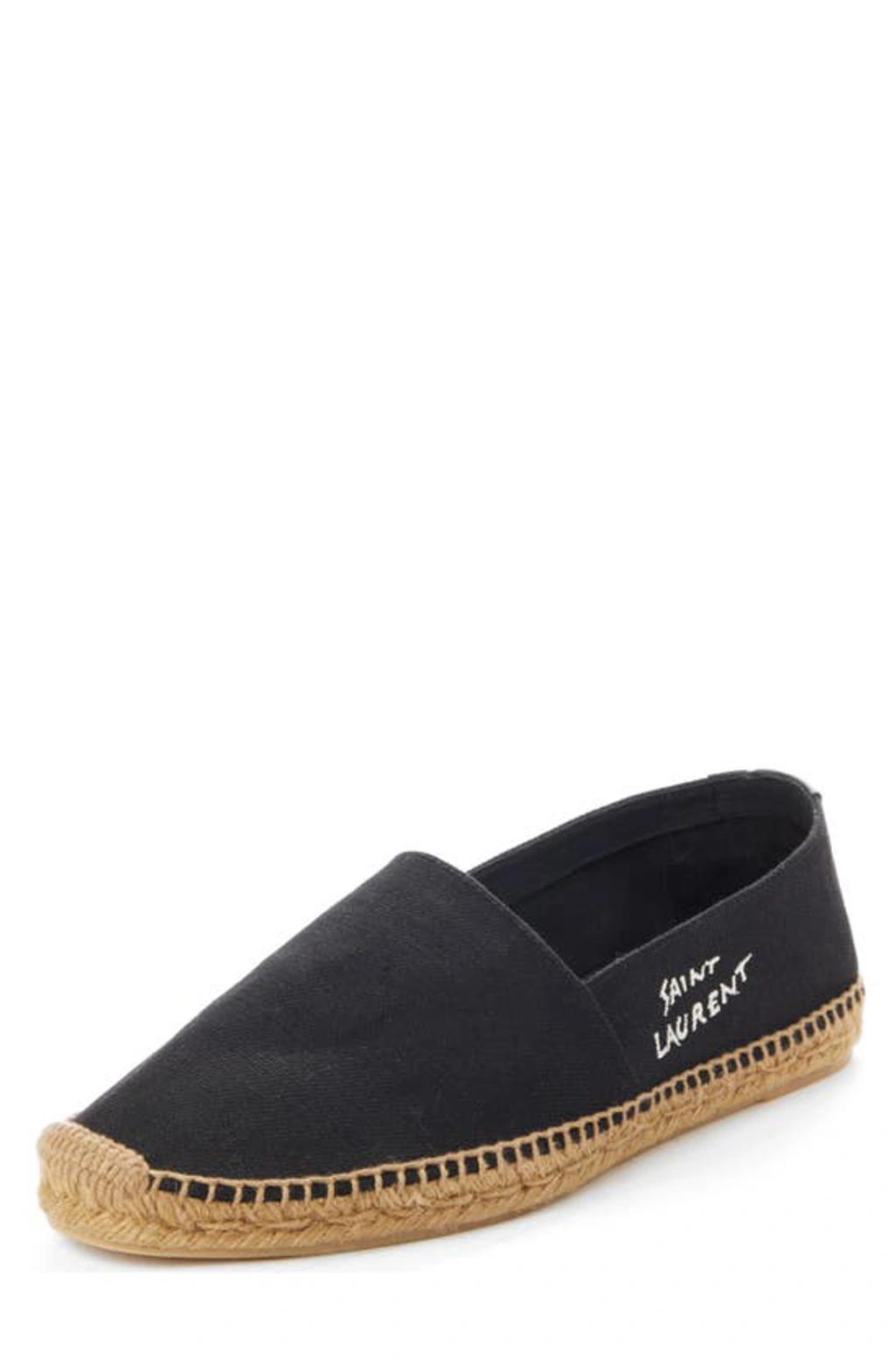 Mens Logo-Stitched Canvas Espadrilles Product Image