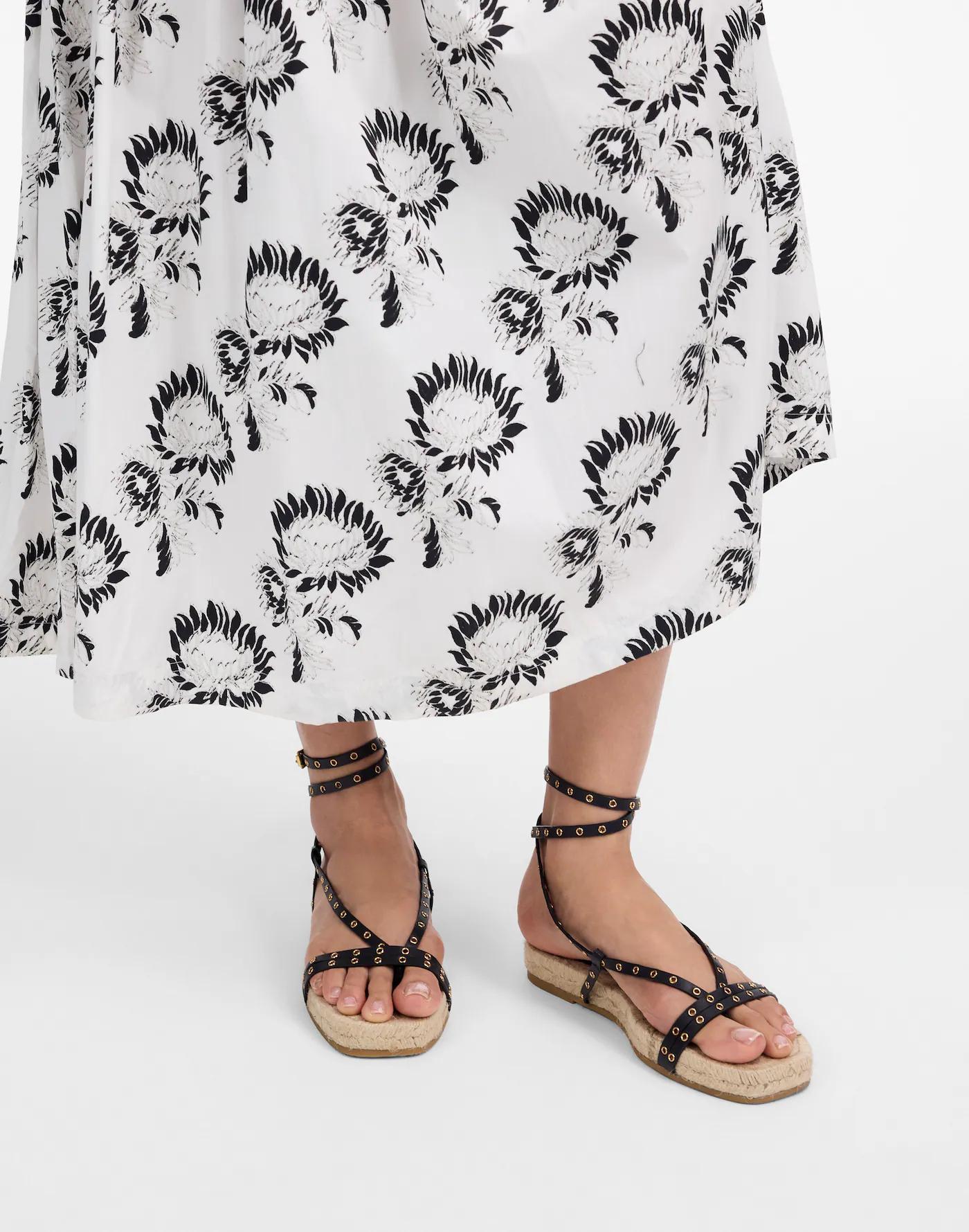The Mira Espadrille Thong Sandal Product Image
