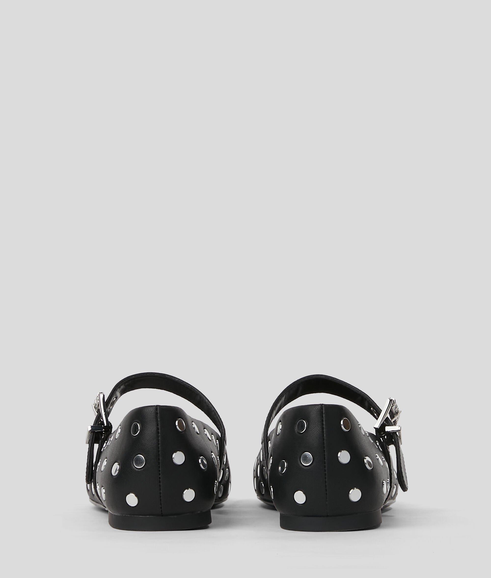 KARO STUDDED BALLET FLATS Product Image