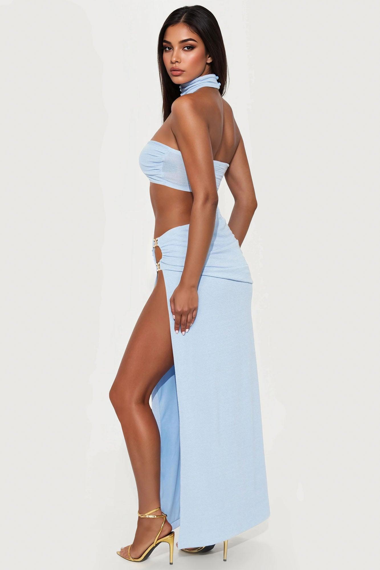 Sea Breeze 3 Piece Skirt Set - Blue Product Image